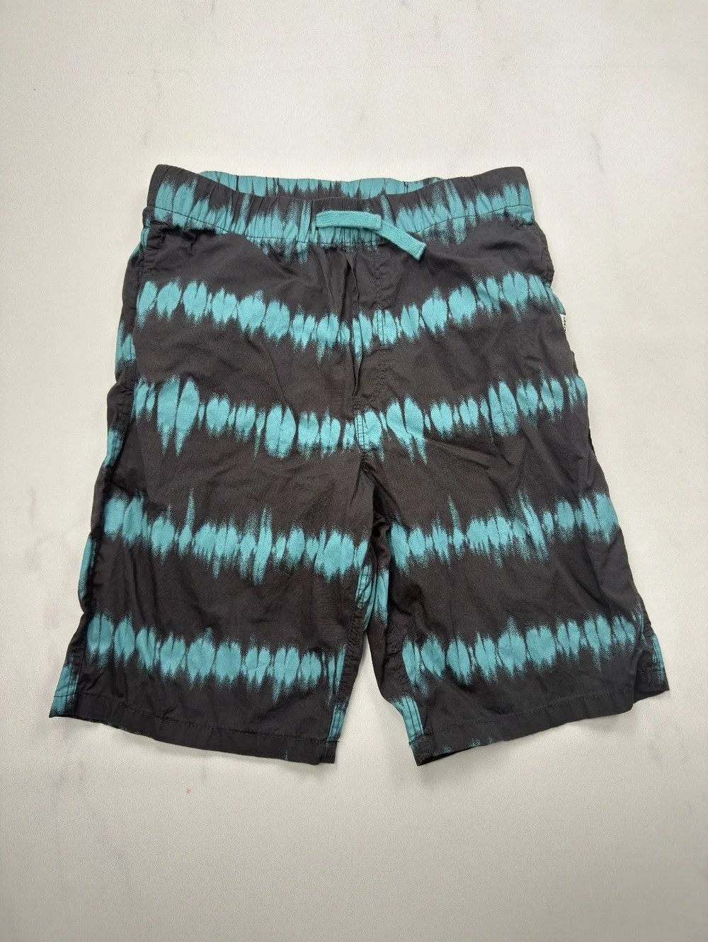 H&M Shorts Tie-Dye Pattern Elastic Waistband - Boys 14Y